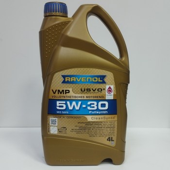 Масло моторное RAVENOL VMP 5W30, 4л. 111112200401999